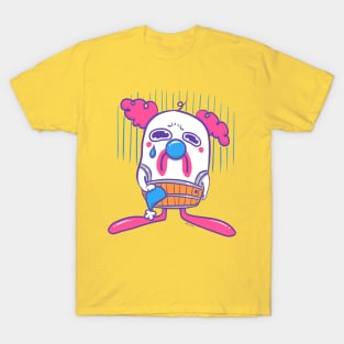 Sad Clown in a Barrel T-Shirt